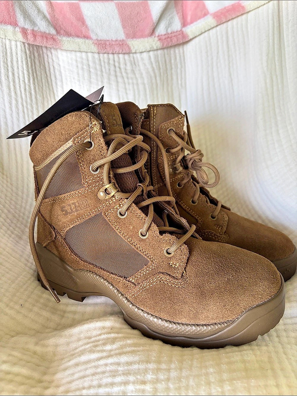 5.11 Tactical ATAC 2.0 8" Desert Boot Women’s Brown Boots US 8 NWT